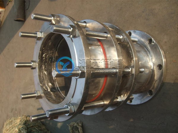 不鏽鋼可拆式雙法蘭（lán）傳力接頭